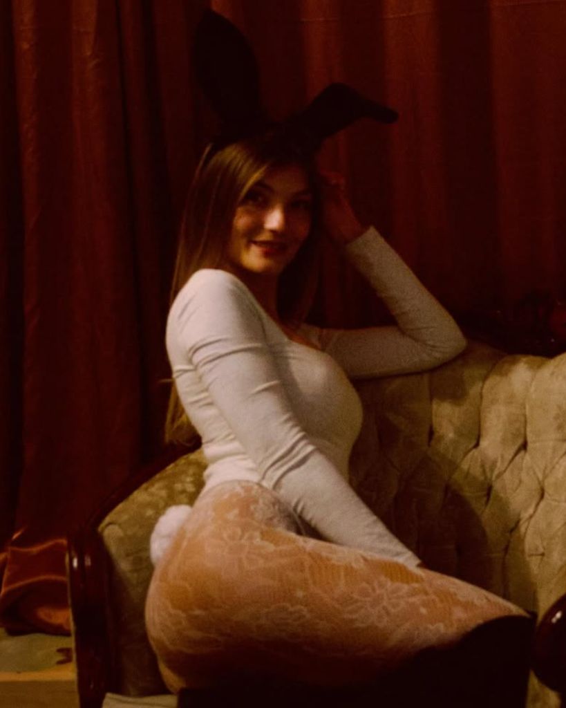 Bunny Assistant on Chair